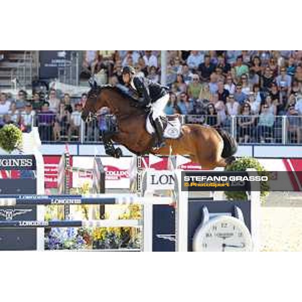 LGCT of London - Grand Prix - Emil Hallundbaek (DEN) on Chalisco - London, Royal Hospital Chelsea, 4 August 2018 - ph.Stefano Grasso/LGCT