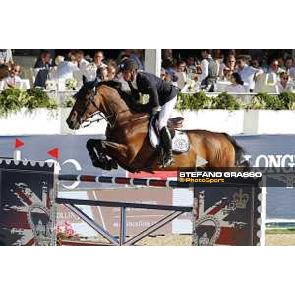 LGCT of London - Grand Prix - Emil Hallundbaek (DEN) on Chalisco - London, Royal Hospital Chelsea, 4 August 2018 - ph.Stefano Grasso/LGCT