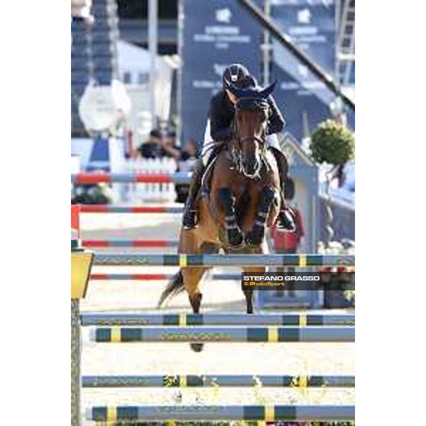 LGCT of London - Grand Prix - Emil Hallundbaek (DEN) on Chalisco - London, Royal Hospital Chelsea, 4 August 2018 - ph.Stefano Grasso/LGCT