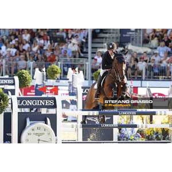 LGCT of London - Grand Prix - Emil Hallundbaek (DEN) on Chalisco - London, Royal Hospital Chelsea, 4 August 2018 - ph.Stefano Grasso/LGCT