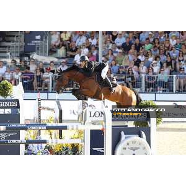 LGCT of London - Grand Prix - Eduardo Alvarez Aznar (ESP) on Rokfeller de Pleville Bois Margot - London, Royal Hospital Chelsea, 4 August 2018 - ph.Stefano Grasso/LGCT