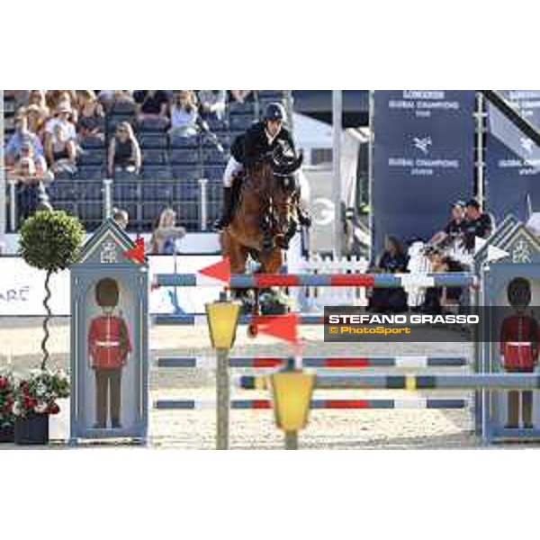 LGCT of London - Grand Prix - Eduardo Alvarez Aznar (ESP) on Rokfeller de Pleville Bois Margot - London, Royal Hospital Chelsea, 4 August 2018 - ph.Stefano Grasso/LGCT