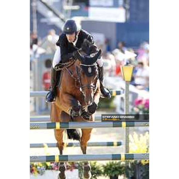 LGCT of London - Grand Prix - Eduardo Alvarez Aznar (ESP) on Rokfeller de Pleville Bois Margot - London, Royal Hospital Chelsea, 4 August 2018 - ph.Stefano Grasso/LGCT