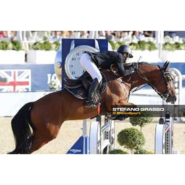LGCT of London - Grand Prix - Eduardo Alvarez Aznar (ESP) on Rokfeller de Pleville Bois Margot - London, Royal Hospital Chelsea, 4 August 2018 - ph.Stefano Grasso/LGCT