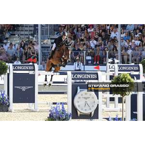 LGCT of London - Grand Prix - Eduardo Alvarez Aznar (ESP) on Rokfeller de Pleville Bois Margot - London, Royal Hospital Chelsea, 4 August 2018 - ph.Stefano Grasso/LGCT