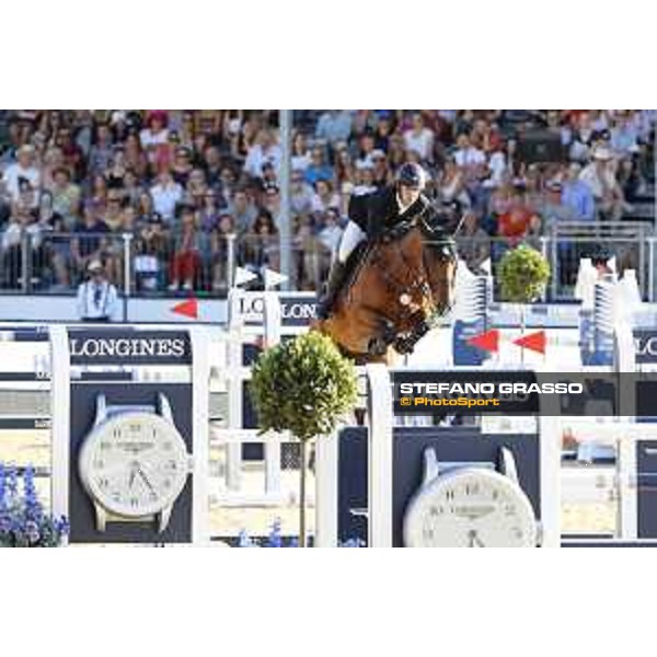 LGCT of London - Grand Prix - Eduardo Alvarez Aznar (ESP) on Rokfeller de Pleville Bois Margot - London, Royal Hospital Chelsea, 4 August 2018 - ph.Stefano Grasso/LGCT