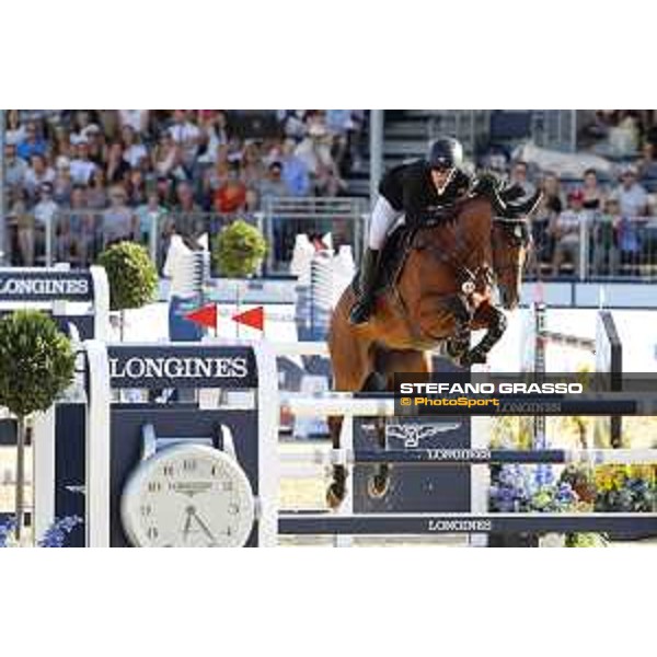 LGCT of London - Grand Prix - Eduardo Alvarez Aznar (ESP) on Rokfeller de Pleville Bois Margot - London, Royal Hospital Chelsea, 4 August 2018 - ph.Stefano Grasso/LGCT