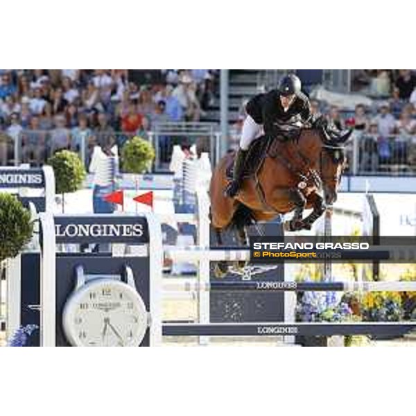 LGCT of London - Grand Prix - Eduardo Alvarez Aznar (ESP) on Rokfeller de Pleville Bois Margot - London, Royal Hospital Chelsea, 4 August 2018 - ph.Stefano Grasso/LGCT