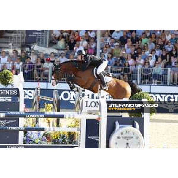 LGCT of London - Grand Prix - William Whitaker on Utamaro d Ecaussines - London, Royal Hospital Chelsea, 4 August 2018 - ph.Stefano Grasso/LGCT