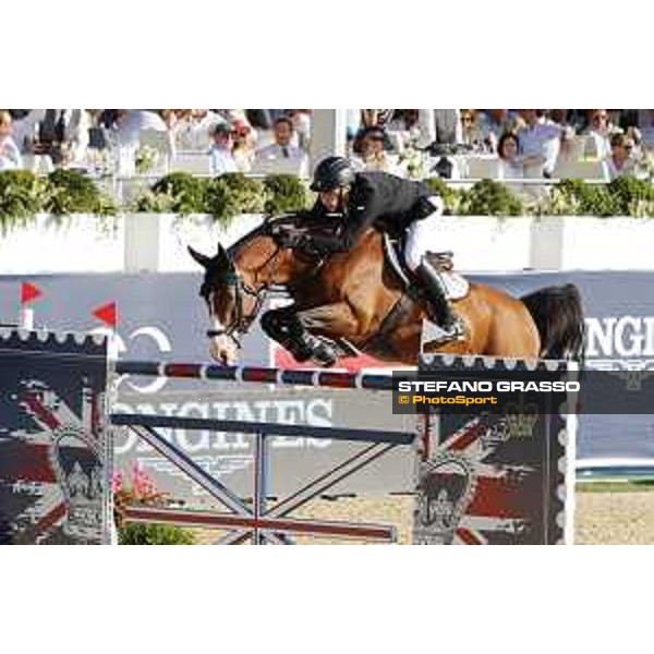 LGCT of London - Grand Prix - William Whitaker on Utamaro d Ecaussines - London, Royal Hospital Chelsea, 4 August 2018 - ph.Stefano Grasso/LGCT