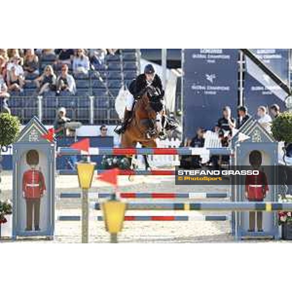 LGCT of London - Grand Prix - William Whitaker on Utamaro d Ecaussines - London, Royal Hospital Chelsea, 4 August 2018 - ph.Stefano Grasso/LGCT