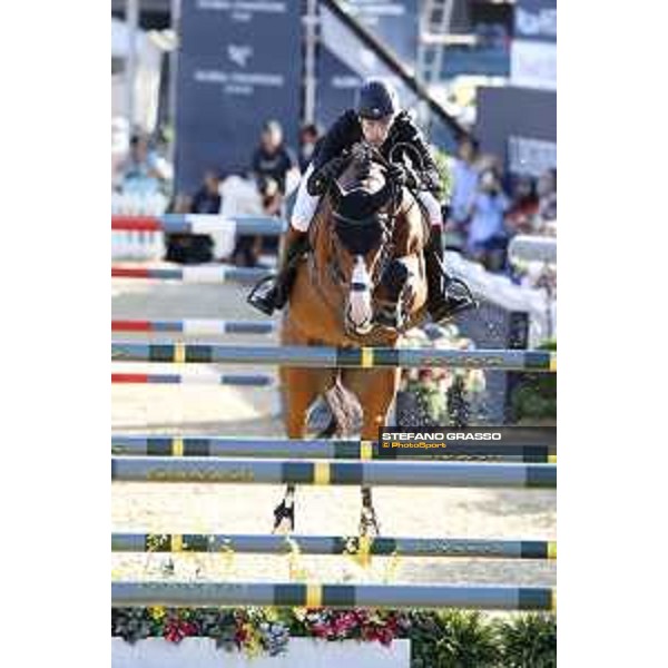LGCT of London - Grand Prix - William Whitaker on Utamaro d Ecaussines - London, Royal Hospital Chelsea, 4 August 2018 - ph.Stefano Grasso/LGCT