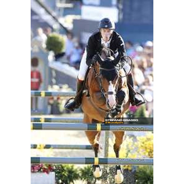 LGCT of London - Grand Prix - William Whitaker on Utamaro d Ecaussines - London, Royal Hospital Chelsea, 4 August 2018 - ph.Stefano Grasso/LGCT