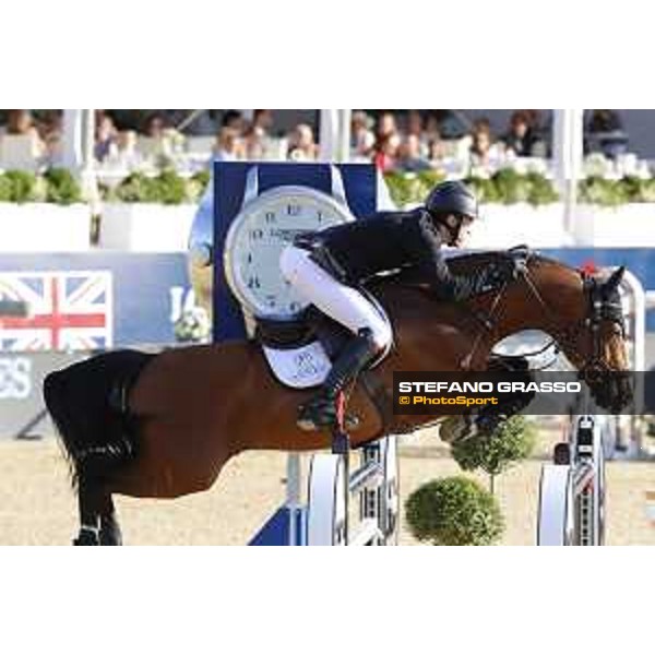 LGCT of London - Grand Prix - William Whitaker on Utamaro d Ecaussines - London, Royal Hospital Chelsea, 4 August 2018 - ph.Stefano Grasso/LGCT