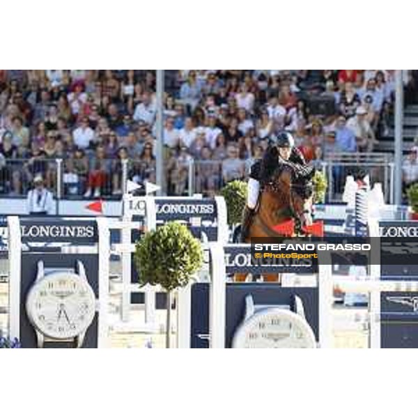 LGCT of London - Grand Prix - William Whitaker on Utamaro d Ecaussines - London, Royal Hospital Chelsea, 4 August 2018 - ph.Stefano Grasso/LGCT