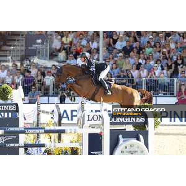 LGCT of London - Grand Prix - Ben Maher (GBR) on Explosion W - London, Royal Hospital Chelsea, 4 August 2018 - ph.Stefano Grasso/LGCT
