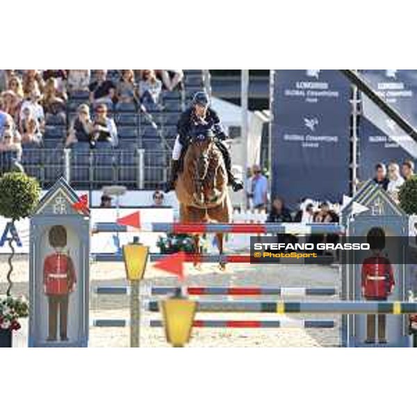 LGCT of London - Grand Prix - Ben Maher (GBR) on Explosion W - London, Royal Hospital Chelsea, 4 August 2018 - ph.Stefano Grasso/LGCT