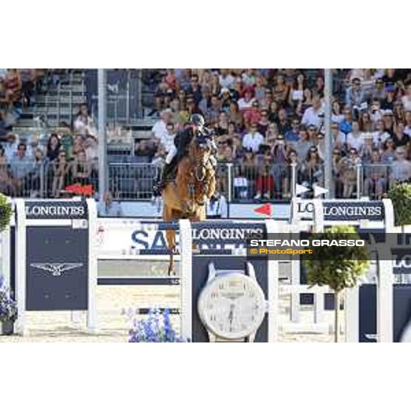 LGCT of London - Grand Prix - Ben Maher (GBR) on Explosion W - London, Royal Hospital Chelsea, 4 August 2018 - ph.Stefano Grasso/LGCT