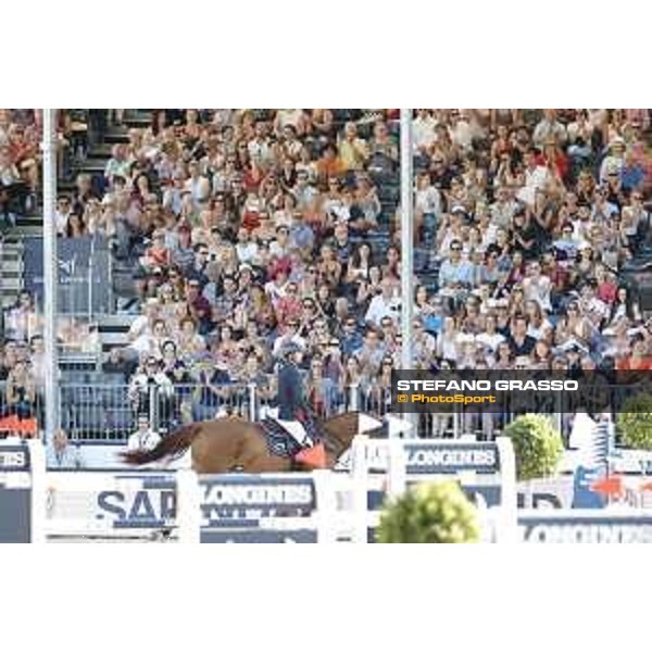 LGCT of London - Grand Prix - Ben Maher (GBR) on Explosion W - London, Royal Hospital Chelsea, 4 August 2018 - ph.Stefano Grasso/LGCT