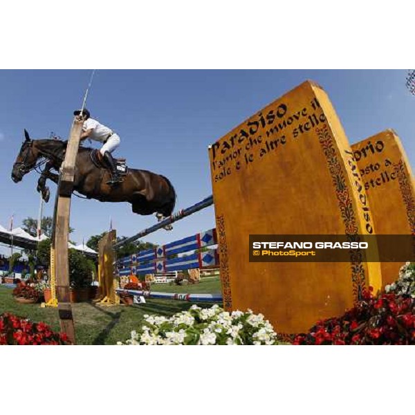 Steve Guerdat on Brustor Boy of Kannan wins the Prix. nr. 7 - Antonveneta San Patrignano, 20th july 2008 ph. Stefano Grasso