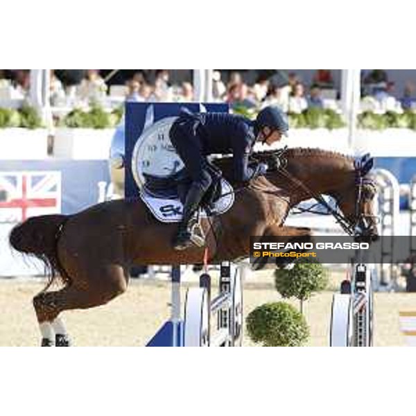 LGCT of London - Grand Prix - Lorenzo de Luca (ITA) on Halifax van het Kluizebos - London, Royal Hospital Chelsea, 4 August 2018 - ph.Stefano Grasso/LGCT