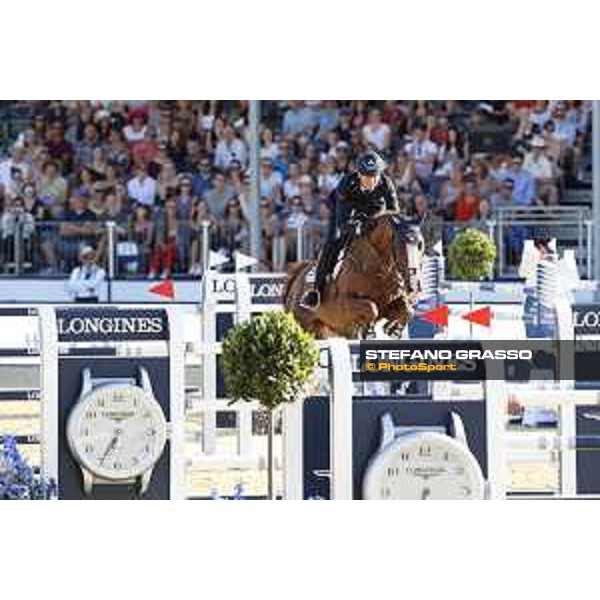 LGCT of London - Grand Prix - Lorenzo de Luca (ITA) on Halifax van het Kluizebos - London, Royal Hospital Chelsea, 4 August 2018 - ph.Stefano Grasso/LGCT