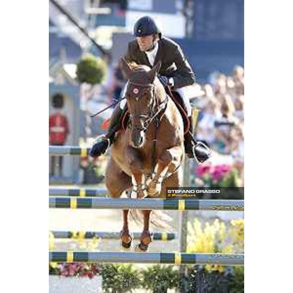 LGCT of London - Grand Prix - Simon Delestre (FRA) on Hermes Ryan - London, Royal Hospital Chelsea, 4 August 2018 - ph.Stefano Grasso/LGCT