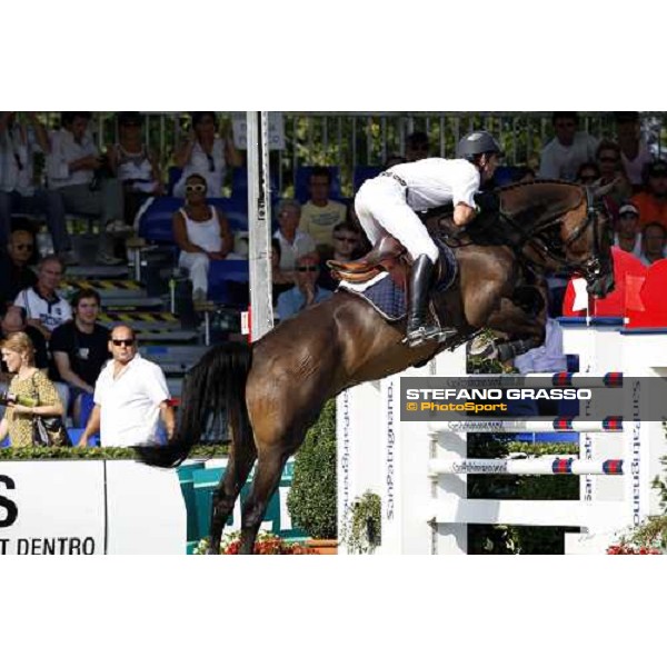 Steve Guerdat on Brustor Boy of Kannan wins the Prix. nr. 7 - Antonveneta San Patrignano, 20th july 2008 ph. Stefano Grasso