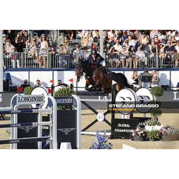 LGCT of London - Grand Prix - Michael Whitaker (GBR) on el Wee Widge - London, Royal Hospital Chelsea, 4 August 2018 - ph.Stefano Grasso/LGCT