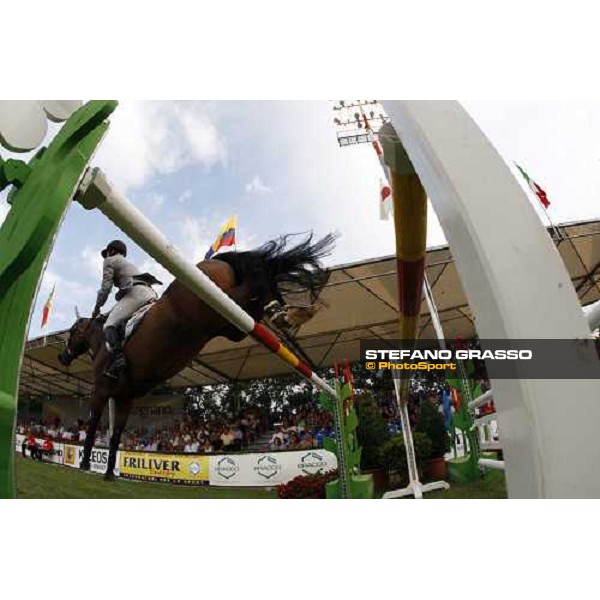 Gianni Govoni on Zamar Love Affair wins the Prix. nr. 8 - AAMS San Patrignano, 20th july 2008 ph. Stefano Grasso