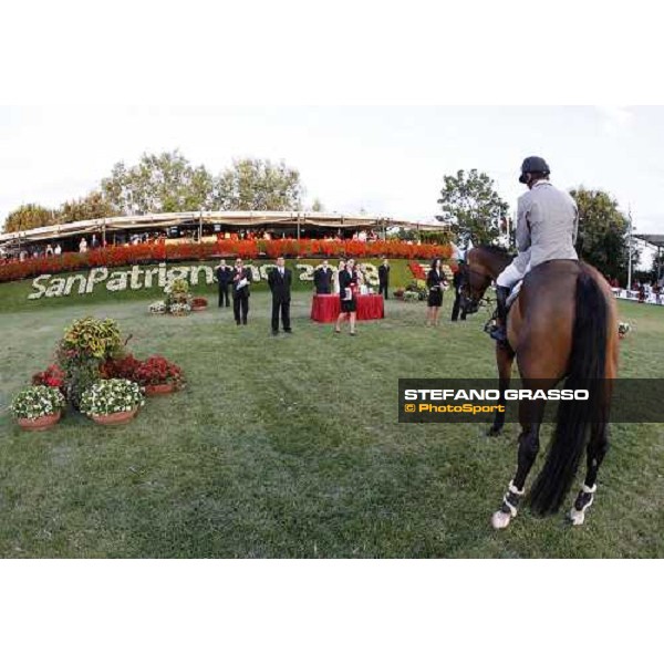 Gianni Govoni on Zamar Love Affair wins the Prix. nr. 8 - AAMS San Patrignano, 20th july 2008 ph. Stefano Grasso