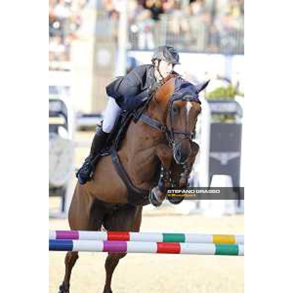 LGCT of London - Grand Prix - Ben Maher (GBR) on Explosion W - London, Royal Hospital Chelsea, 4 August 2018 - ph.Stefano Grasso/LGCT