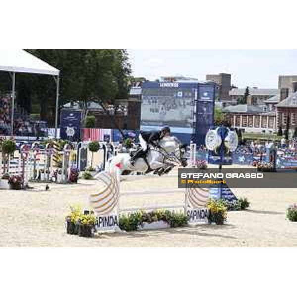 LGCT of London - Class 9 - Philip Houston (GER) on Loewenherz 81 - London, Royal Hospital Chelsea, 4 August 2018 - ph.Stefano Grasso/LGCT