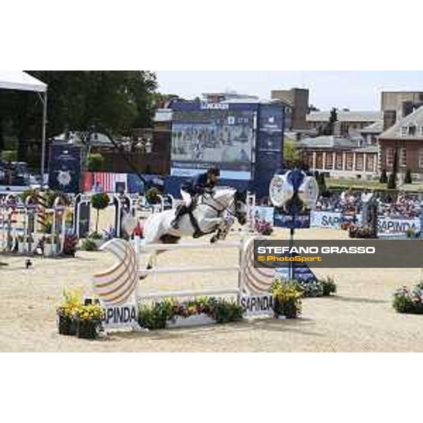 LGCT of London - Class 9 - Piergiorgio Bucci (ITA) on Alicante - London, Royal Hospital Chelsea, 4 August 2018 - ph.Stefano Grasso/LGCT