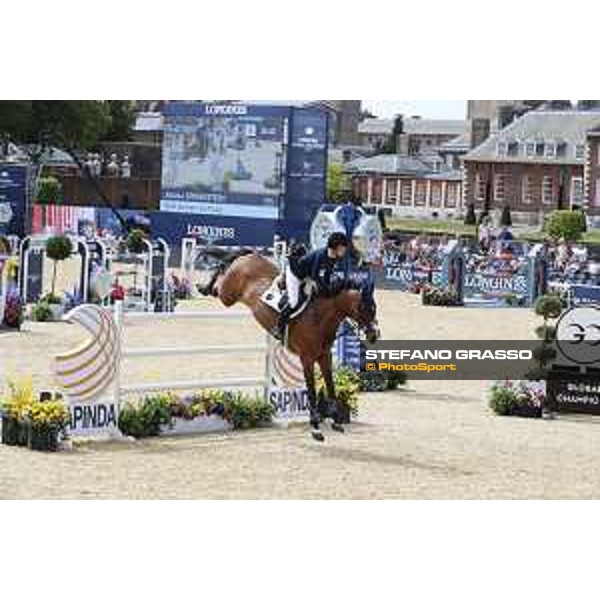 LGCT of London - Class 9 - Jessica Springsteen (USA) on RMF Swinny du Parc - London, Royal Hospital Chelsea, 4 August 2018 - ph.Stefano Grasso/LGCT