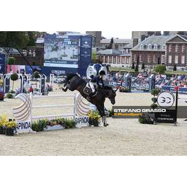 LGCT of London - Class 9 - Edwina Tops-Alexander (AUS) on Cinsey - London, Royal Hospital Chelsea, 4 August 2018 - ph.Stefano Grasso/LGCT