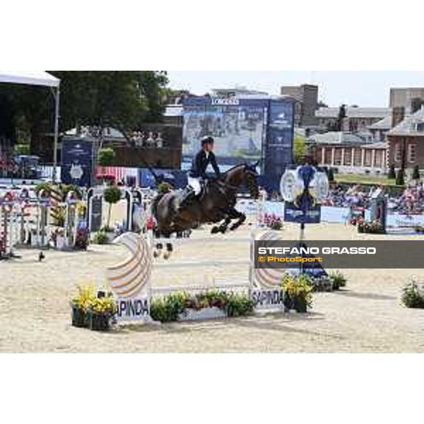 LGCT of London - Class 9 - Mario Stevens (GER) on Lantano OLD - London, Royal Hospital Chelsea, 4 August 2018 - ph.Stefano Grasso/LGCT