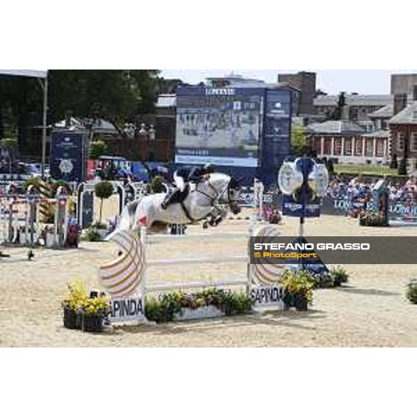 LGCT of London - Class 9 - Bertram Allen (IRL) on Gin Chin van het Lindenhof - London, Royal Hospital Chelsea, 4 August 2018 - ph.Stefano Grasso/LGCT
