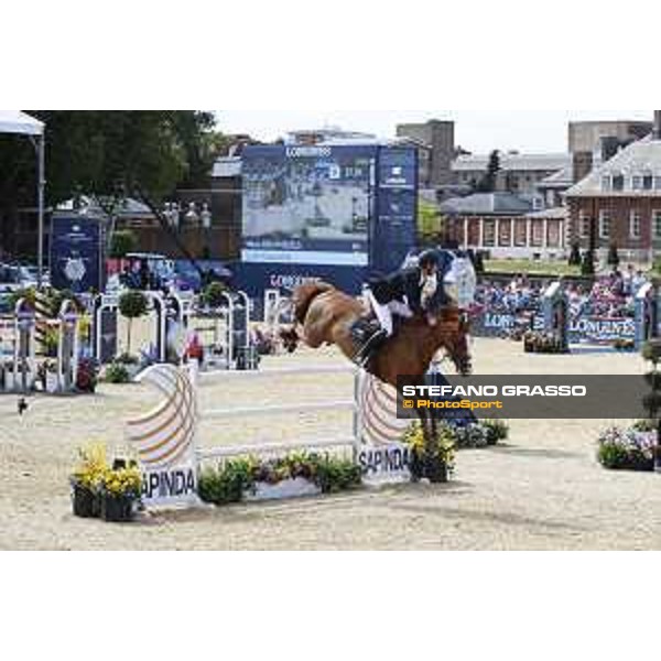 LGCT of London - Class 9 - Niels Bruynseels (BEL) on Lady Cracotte - London, Royal Hospital Chelsea, 4 August 2018 - ph.Stefano Grasso/LGCT