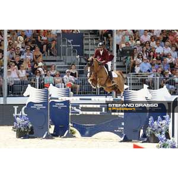 LGCT of London - Class 9 - Sheikh Ali Al Thani (QAT) on Sirocco - London, Royal Hospital Chelsea, 4 August 2018 - ph.Stefano Grasso/LGCT