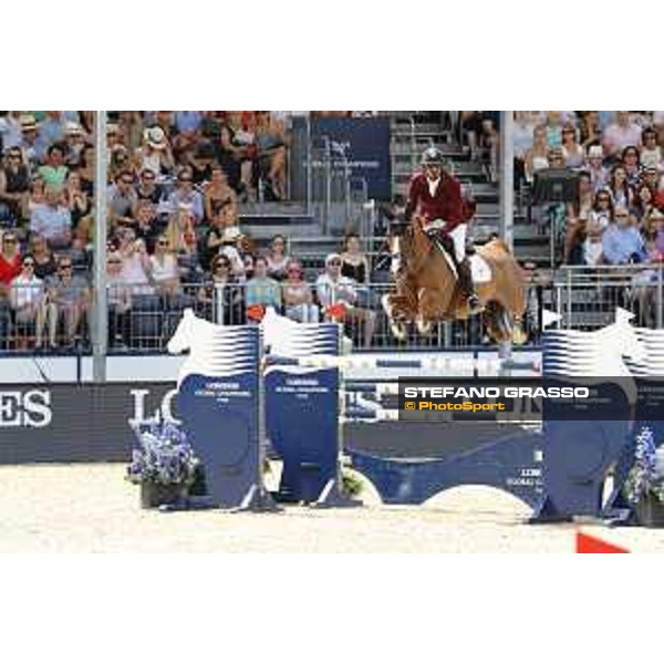 LGCT of London - Class 9 - Sheikh Ali Al Thani (QAT) on Sirocco - London, Royal Hospital Chelsea, 4 August 2018 - ph.Stefano Grasso/LGCT