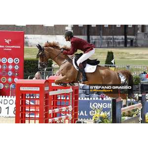 LGCT of London - Class 9 - Sheikh Ali Al Thani (QAT) on Sirocco - London, Royal Hospital Chelsea, 4 August 2018 - ph.Stefano Grasso/LGCT