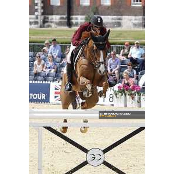 LGCT of London - Class 9 - Sheikh Ali Al Thani (QAT) on Sirocco - London, Royal Hospital Chelsea, 4 August 2018 - ph.Stefano Grasso/LGCT