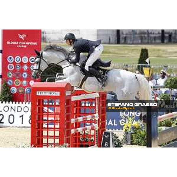 LGCT of London - Class 9 - Philip Houston (GER) on Loewenherz 81 - London, Royal Hospital Chelsea, 4 August 2018 - ph.Stefano Grasso/LGCT