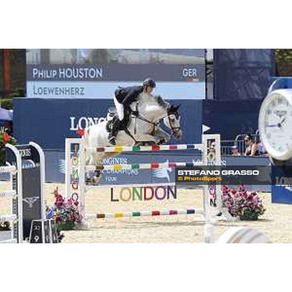LGCT of London - Class 9 - Philip Houston (GER) on Loewenherz 81 - London, Royal Hospital Chelsea, 4 August 2018 - ph.Stefano Grasso/LGCT