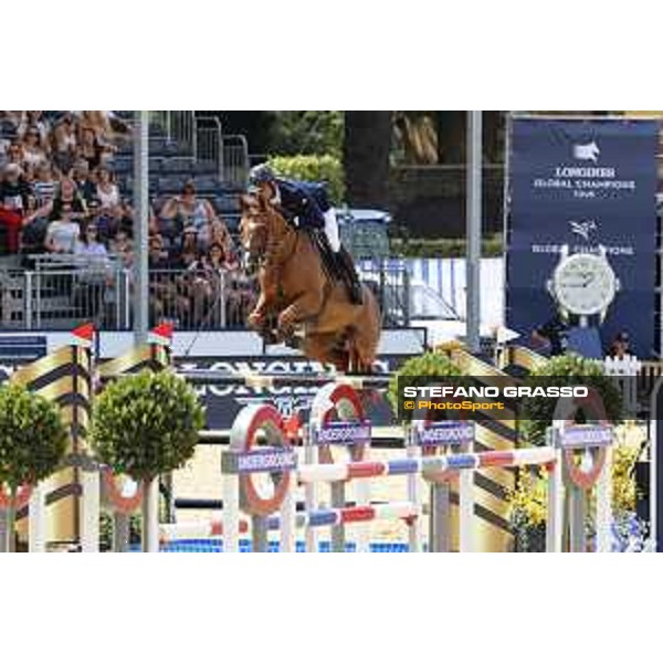 LGCT of London - Class 9 - Julien Epaillard (FRA) on Usual Suspect d?Auge - London, Royal Hospital Chelsea, 4 August 2018 - ph.Stefano Grasso/LGCT