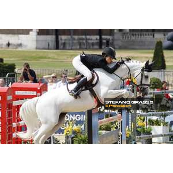 LGCT of London - Class 9 - Victoria Gulliksen (NOR) on Deville - London, Royal Hospital Chelsea, 4 August 2018 - ph.Stefano Grasso/LGCT