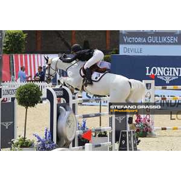 LGCT of London - Class 9 - Victoria Gulliksen (NOR) on Deville - London, Royal Hospital Chelsea, 4 August 2018 - ph.Stefano Grasso/LGCT