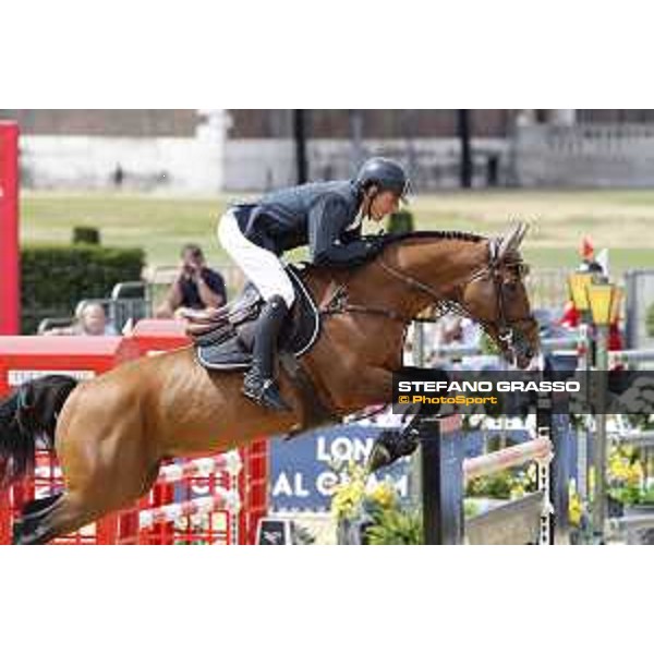 LGCT of London - Class 9 - Guy Williams (GBR) on Rouge de Ravel - London, Royal Hospital Chelsea, 4 August 2018 - ph.Stefano Grasso/LGCT