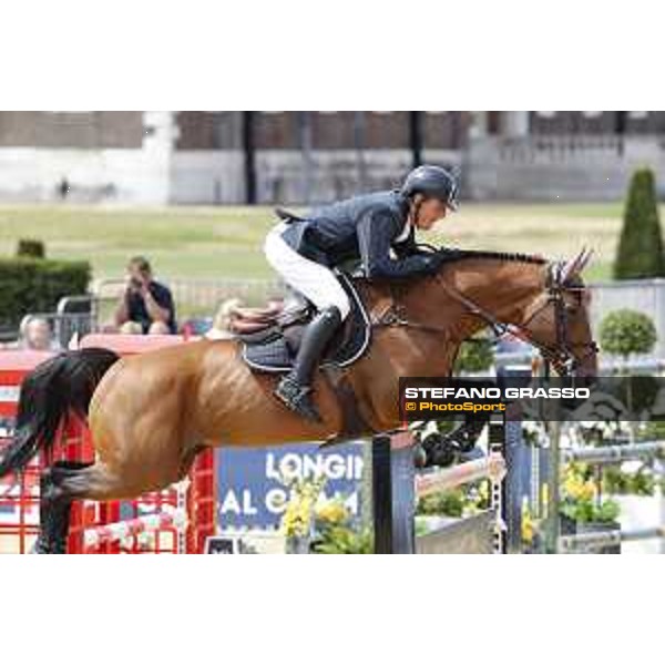 LGCT of London - Class 9 - Guy Williams (GBR) on Rouge de Ravel - London, Royal Hospital Chelsea, 4 August 2018 - ph.Stefano Grasso/LGCT
